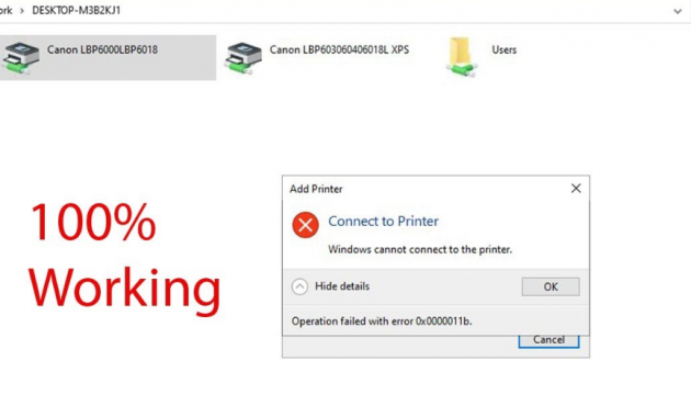 Mengatasi Error Print 0x0000011b di windows